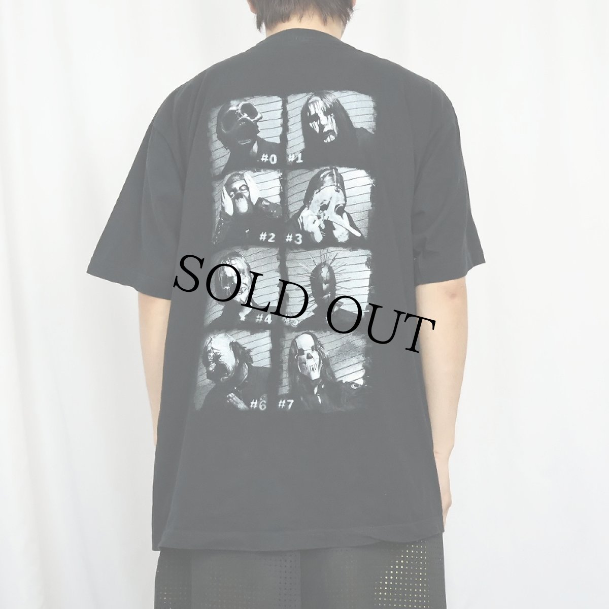 画像4: 2000's Slipknot "IOWA" ヘヴィメタルバンドアルバムTシャツ BLACK XL (4)