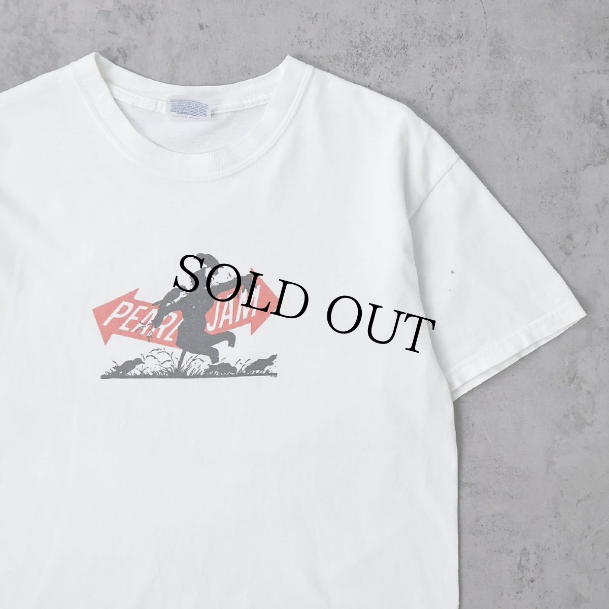 画像1: 2003 PEARL JAM "RIOT ACT 2003" ロックバンドツアーTシャツ L (1)