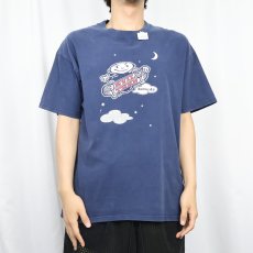 画像3: Evil Teen Records インディペンデント・レコードレーベル プリントTシャツ NAVY L (3)