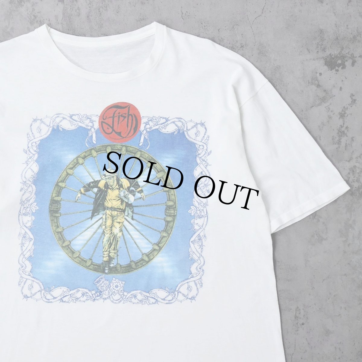 画像1: FISH "Internal Exile" ロックミュージシャンアルバムＴシャツ (1)
