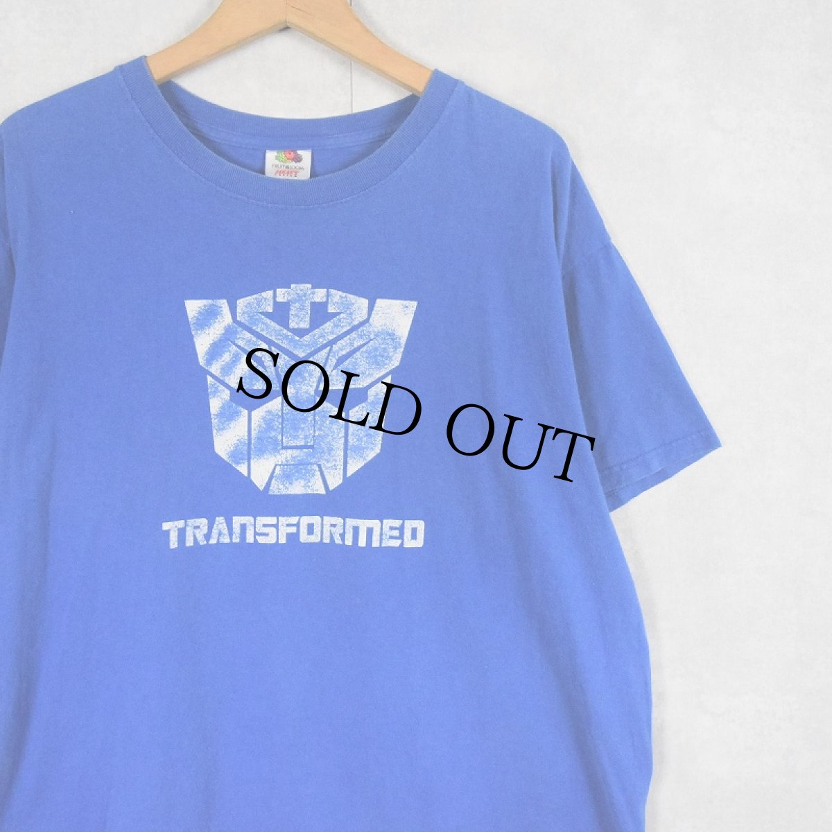 画像1: Transformers アニメプリントTシャツ L (1)