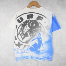 画像1: 90's USA製 "SURF EXPRESS" 大判プリントTシャツ (1)