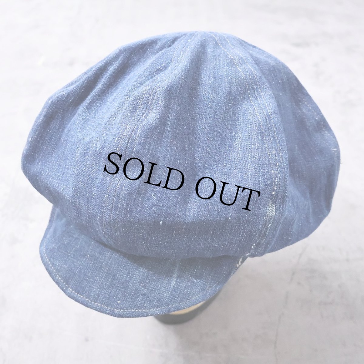 画像1: little Original "40's Laundry Bag Fabric" Remake Casquette (1)