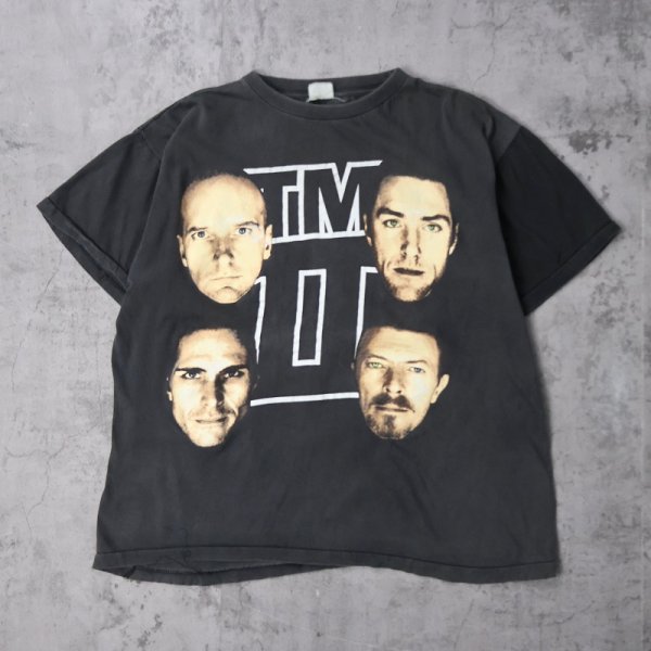 ティンマシーン バンドTシャツ デビッド ボウイ david bowie 90年代 90s ティン・マシーン デヴィッド・ボウイ バンT 黒