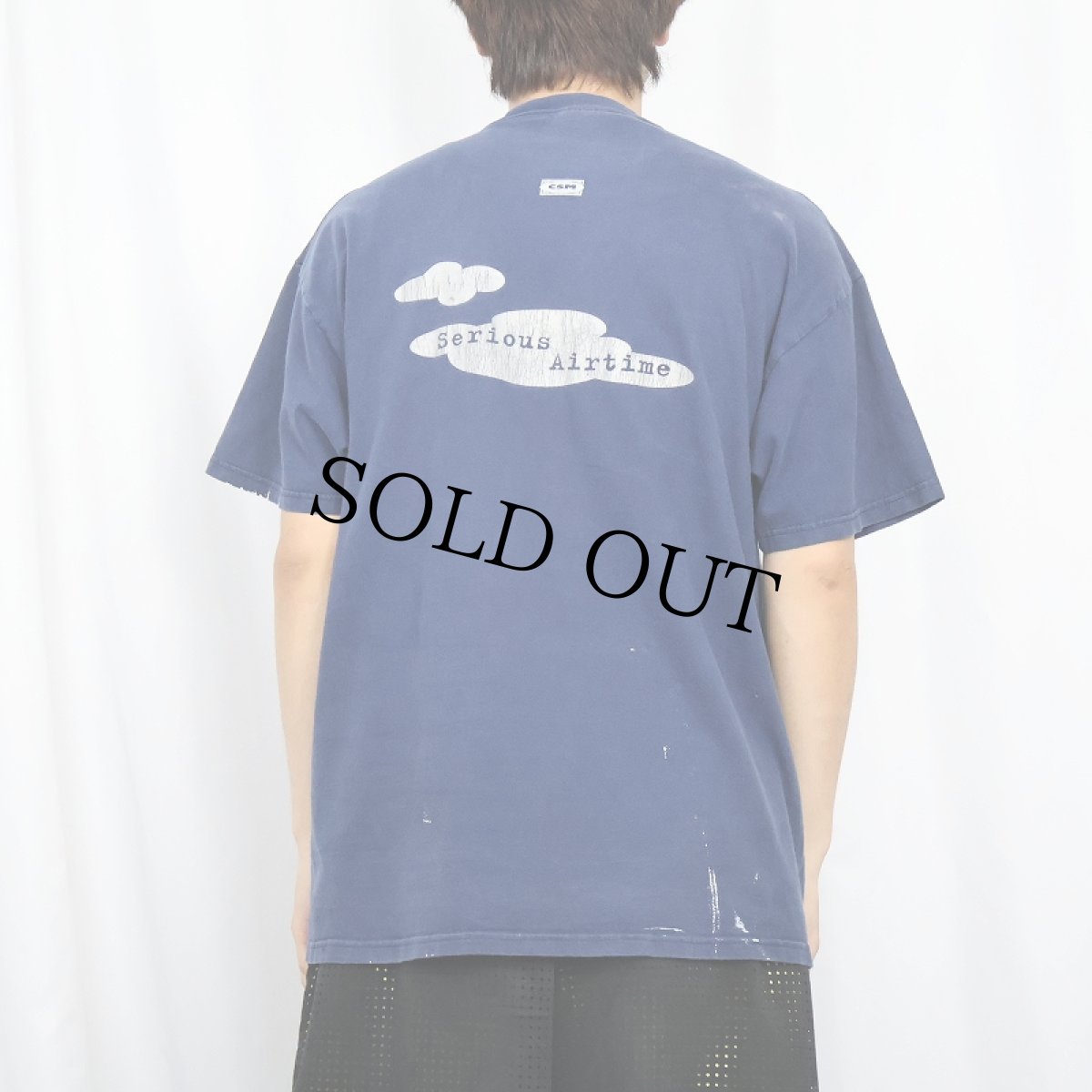 画像4: Evil Teen Records インディペンデント・レコードレーベル プリントTシャツ NAVY L (4)