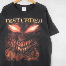 画像1: DISTURBED "ASYLUM" ヘヴィメタルバンドTシャツ BLACK XL (1)