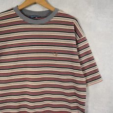 画像1: Ocean Pacific マルチボーダー柄 Tシャツ (1)