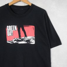 画像1: 2000's GREEN DAY パンクロックバンドTシャツ BLACK (1)