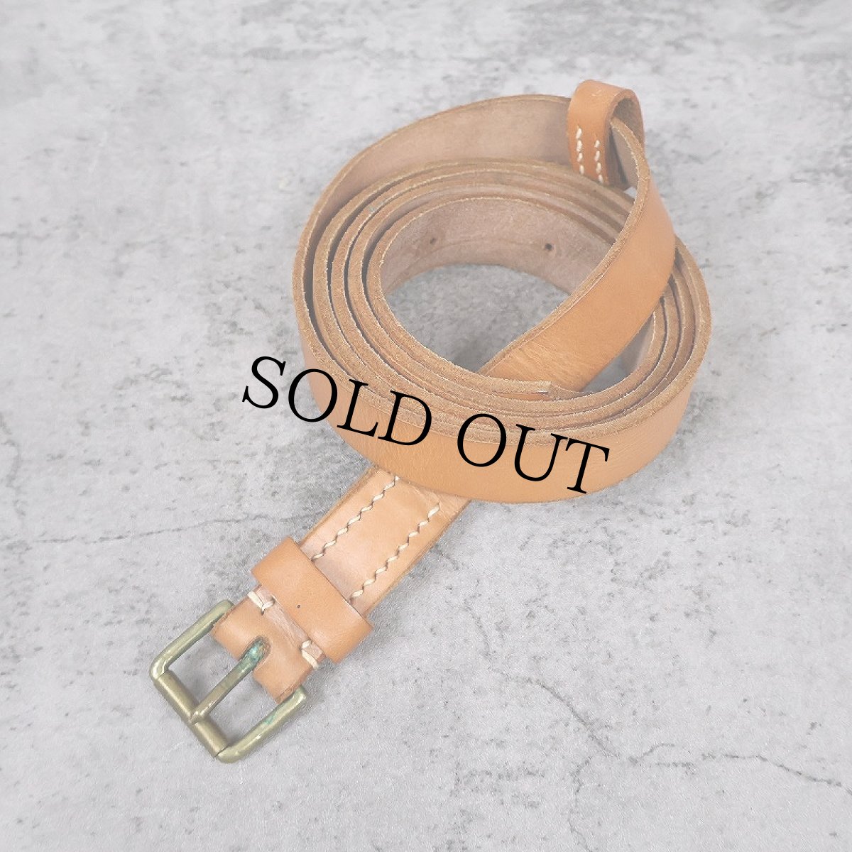 画像1: レザーベルト (1)