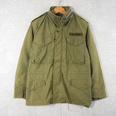 画像1: 60's U.S.ARMY M-65 フィールドジャケット 2nd グレーライナー (1)