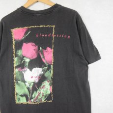 画像1: 1990 Concrete Blonde "bloodletting" ロックバンドアルバムTシャツ (1)