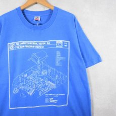 画像1: 90's The Computer Museum, Boston USA製 博物館プリントTシャツ XL (1)