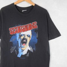 画像1: 1983 SCORPIONS USA製 "BLACKOUT TOUR" ヘヴィメタルバンドツアーTシャツ L (1)