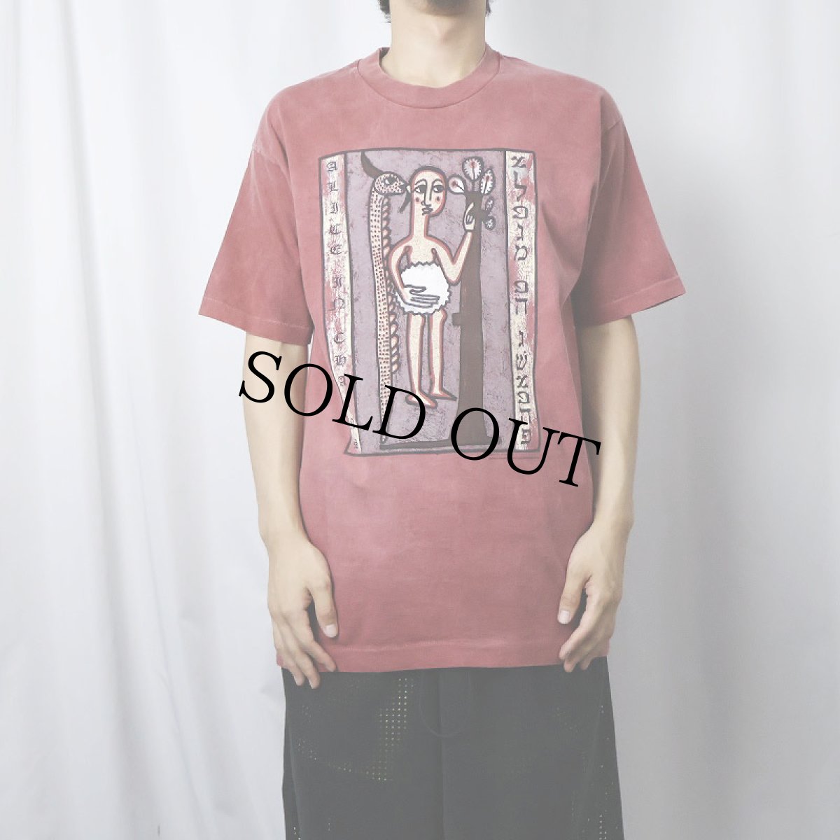 画像3: 1994 ALICE IN CHAINS USA製 "Jar of Flies" 後染め ロックバンドアルバムTシャツ L (3)