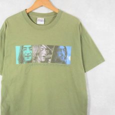 画像1: 90's JOHN LENNON ミュージシャンプリントTシャツ L (1)
