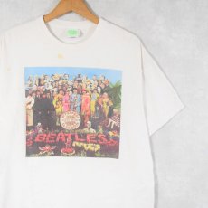 画像1: 2000's THE BEATLES "Sgt Pepper's Lonely Hearts Club Band" ロックバンドTシャツ L (1)