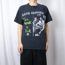 画像3: 1995 Dead Kennedys "Too Drunk To Fuck" ハードコアパンクバンドTシャツ L (3)