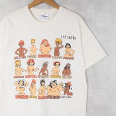 画像1: "LAS VEGAS" エロTシャツ L (1)