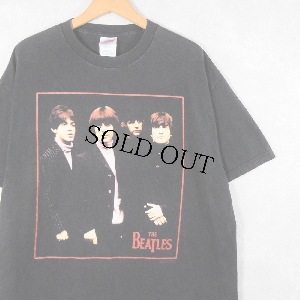 画像1: 2003 THE BEATLES ロックバンドTシャツ BLACK XL (1)