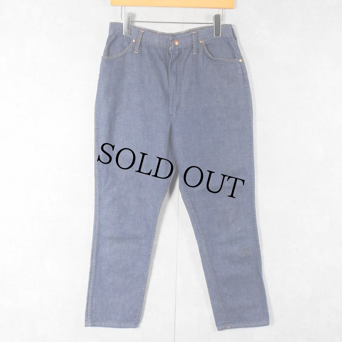 画像1: 70's Wrangler USA製 デニムパンツ W29 (1)