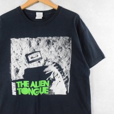画像1: 2000's Apathy "THE ALIEN TONGUE" ヒップホッププリントTシャツ BLACK L (1)