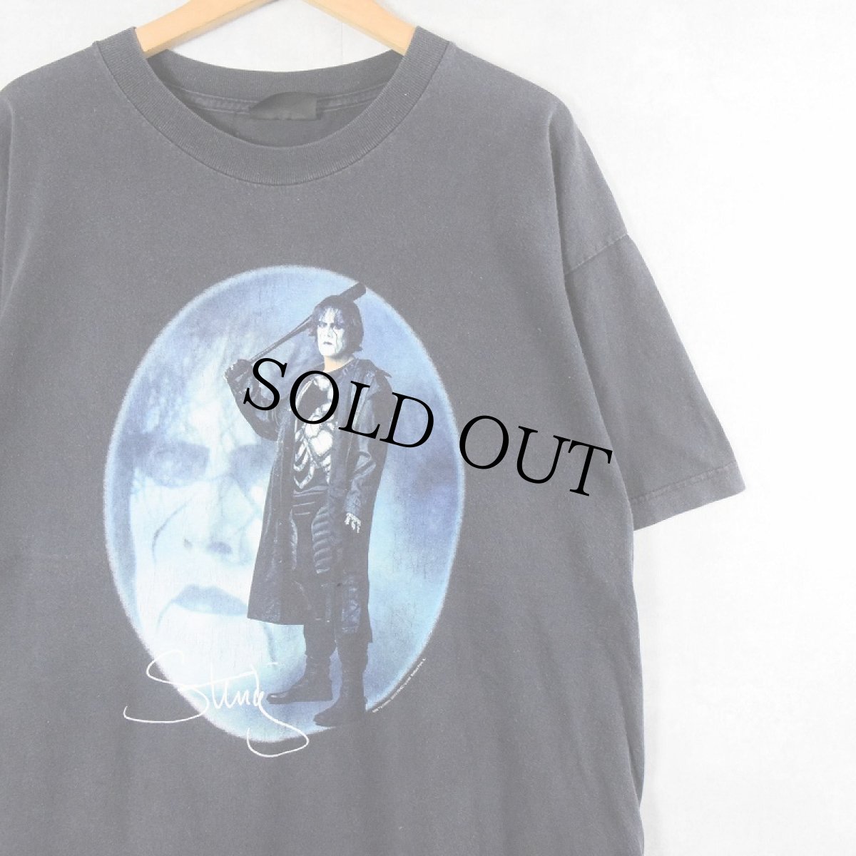 画像1: 1998 STING プロレスラープリントTシャツ BLACK (1)