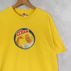 画像1: 2000's MR. CLEAN 洗剤ブランドプリントTシャツ XL (1)