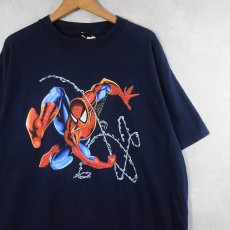 画像1: 90's MARVEL SPIDER-MAN USA製 キャラクタープリントTシャツ XL (1)