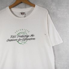 画像1: 90's REI USA製 "SERVICE PROJECT VOLUNTEER" プリントTシャツ XL (1)