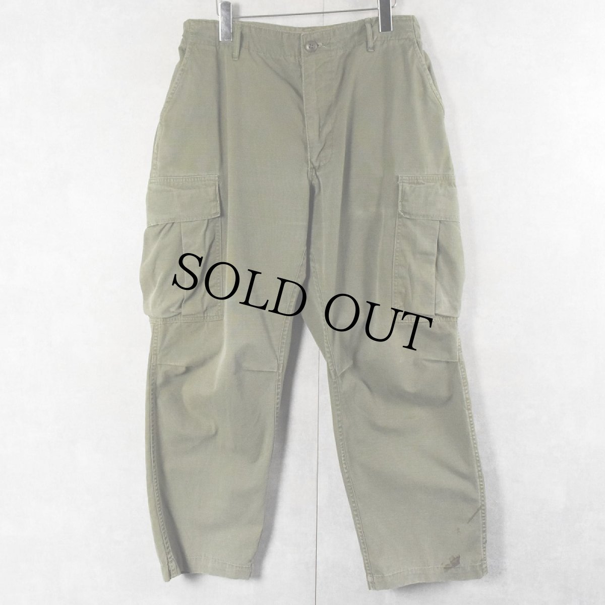 画像1: 60's U.S.ARMY ジャングルファティーグパンツ 4th LARGE SHORT (1)