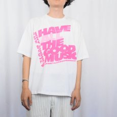 画像2: 【SALE】 90's USA製 "HAVE ALL THE GOOD MUSIC" プリントTシャツ (2)