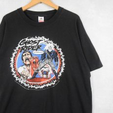 画像1: 90's Marvel Comic USA製 "Ghost Rider" アメコミ プリントTシャツ BLACK XL (1)
