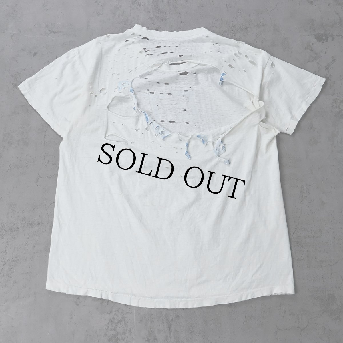 画像2: 80's E.T. ペンキペイント SF映画プリントTシャツ (2)