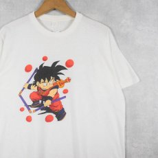 画像1: 80's DRAGON BALL 孫悟空 染み込みプリントTシャツ (1)