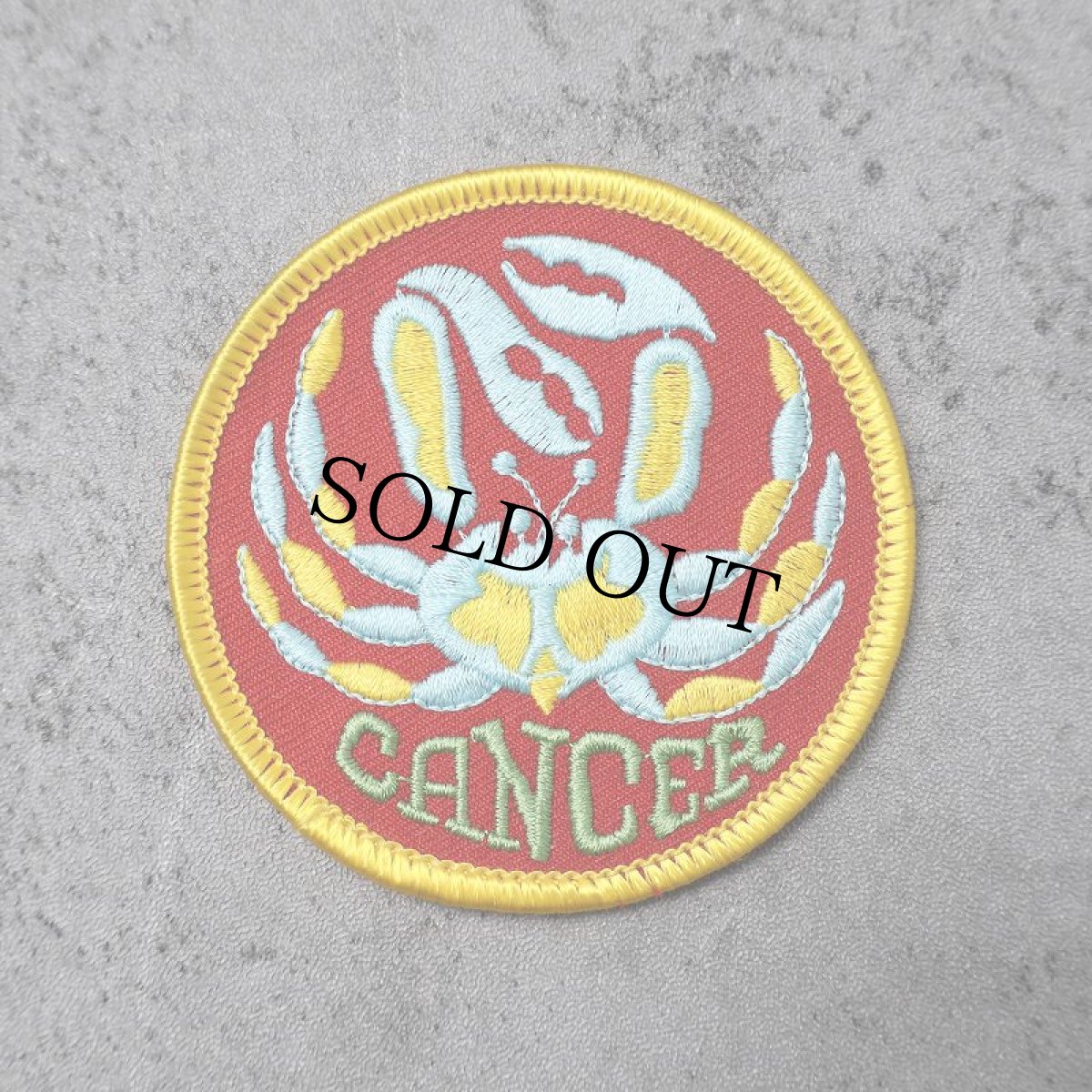 画像1: "CANCER" ワッペン (1)