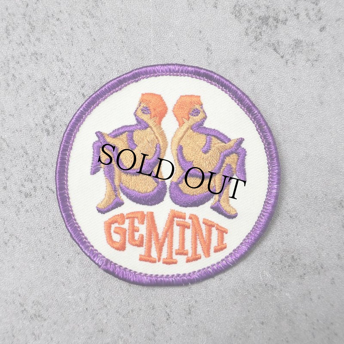 画像1: "GEMINI" ワッペン (1)