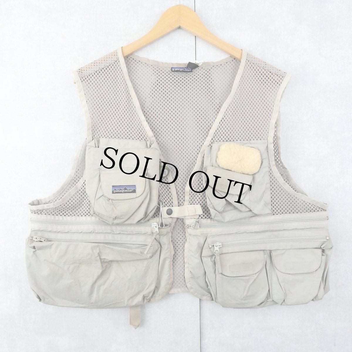 画像1: 90's Patagonia ナイロンフィッシングベスト XL (1)
