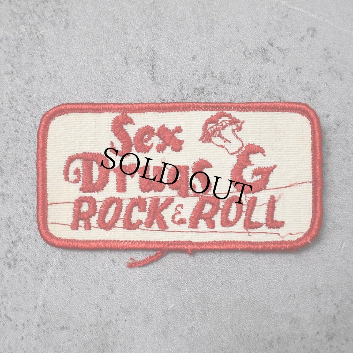 画像1: "Sex Drugs & ROCK & ROLL" ワッペン (1)