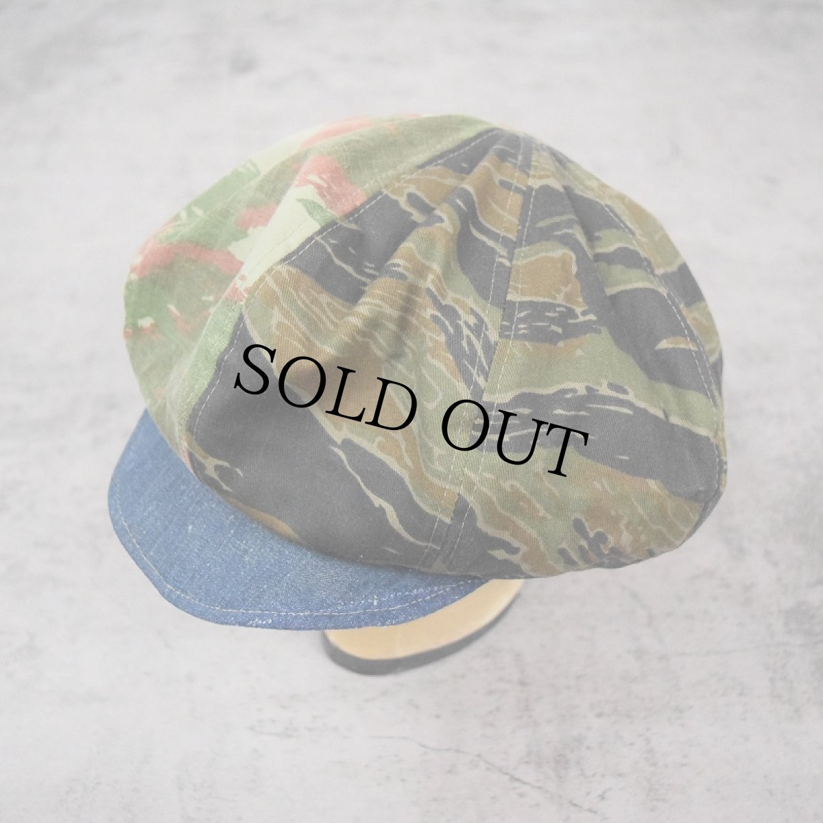 画像1: little Original "vintage camoouflage pattern" Remake Casquette (1)