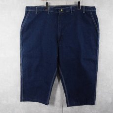 画像4: 70's OSH KOSH USA製 デニムペインターパンツ W48 (4)