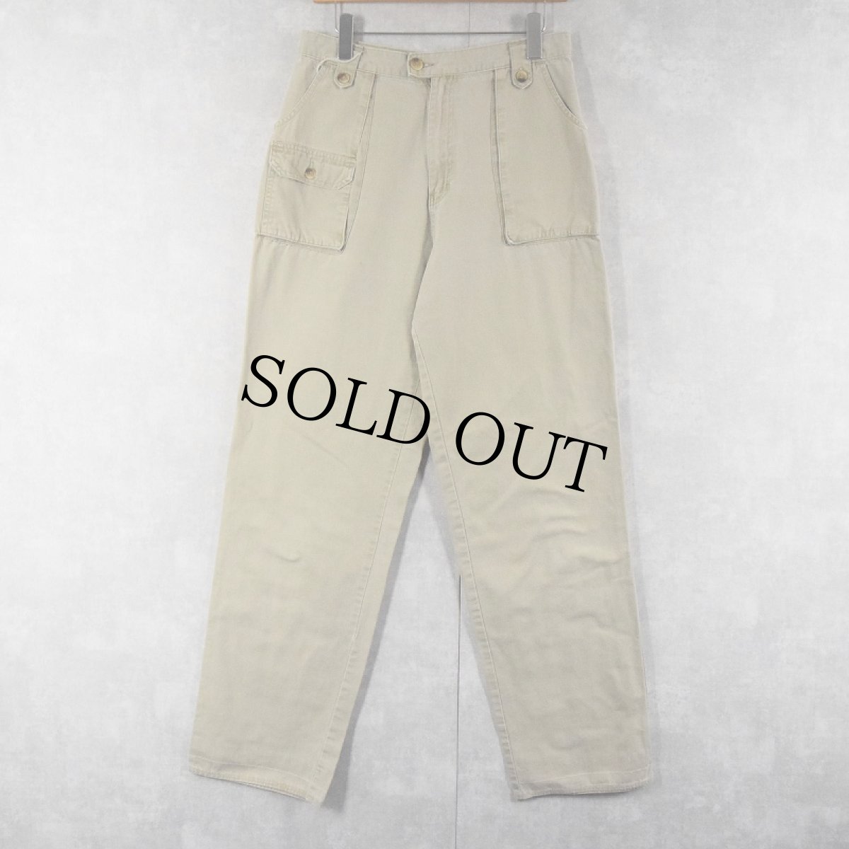 画像4: 80's〜 REI コットンパンツ W31 (4)
