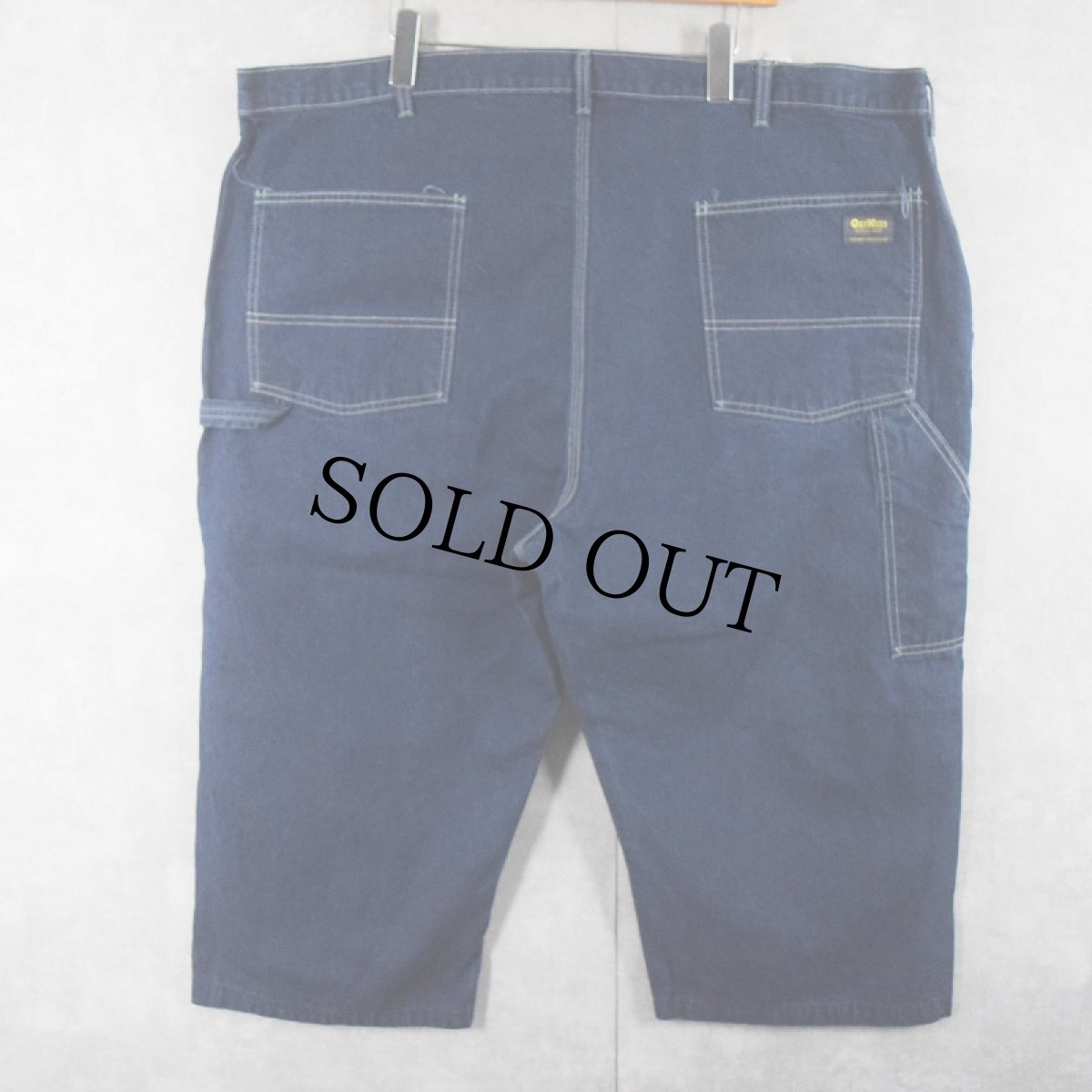 画像3: 70's OSH KOSH USA製 デニムペインターパンツ W48 (3)