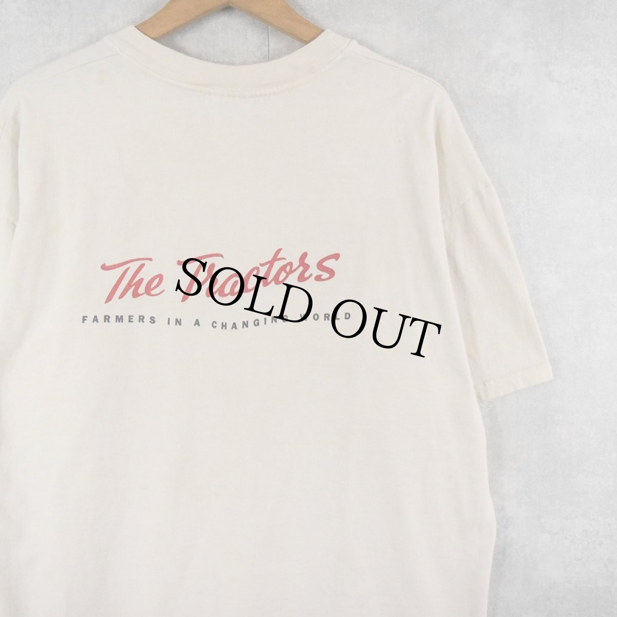 画像2: 【SALE】 The Tractors "FARMERS IN A CHANGING WORLD" カントリーロックバンドアルバムプリントTシャツ XL (2)