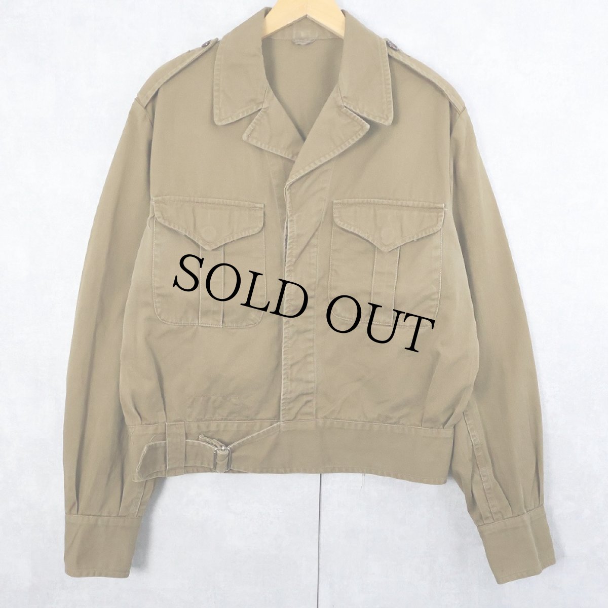画像1: 70's CANADIAN ARMY BATTLE DRESS JACKET SIZE40-41 (1)