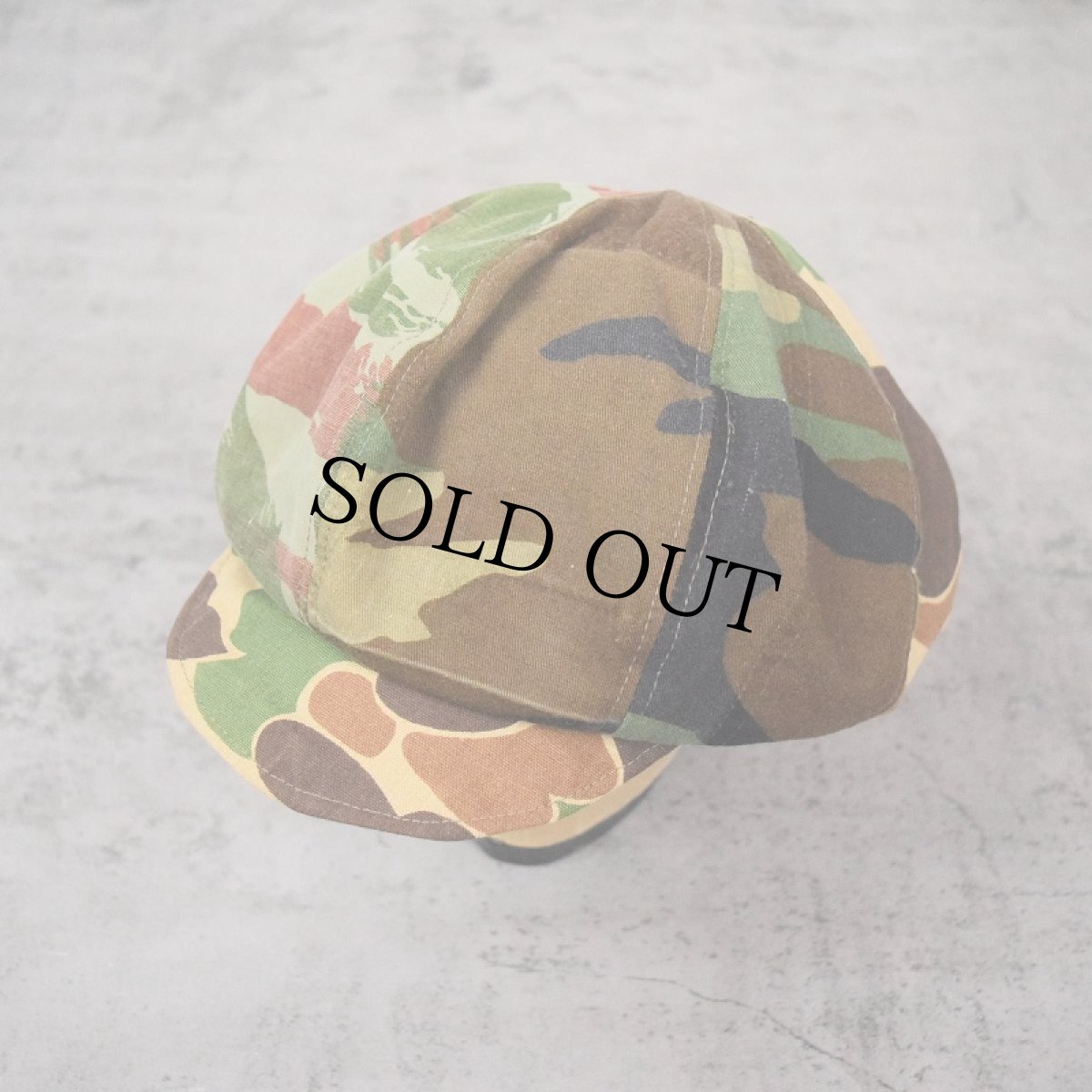 画像3: little Original "vintage camouflage pattern" Remake Casquette (3)
