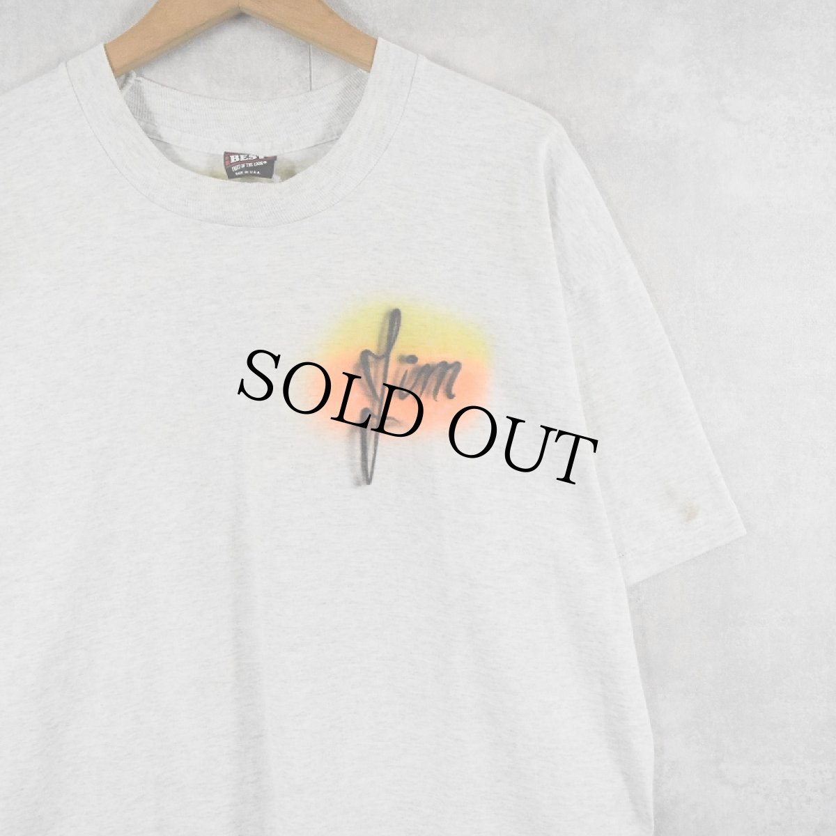 画像3: 90's USA製 "MONSTER TRUCK" エアブラシ プリントTシャツ XL (3)