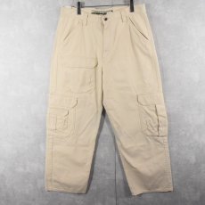 画像3: Levi's SILVERTAB "KHAKIS" コットンカーゴパンツ W35 (3)
