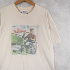 画像1: The Tractors "FARMERS IN A CHANGING WORLD" カントリーロックバンドアルバムプリントTシャツ XL (1)