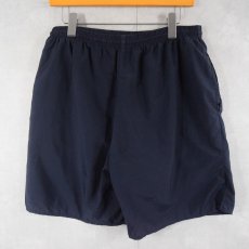 画像2: U.S.NAVY トレーニングショーツ NAVY LARGE (2)