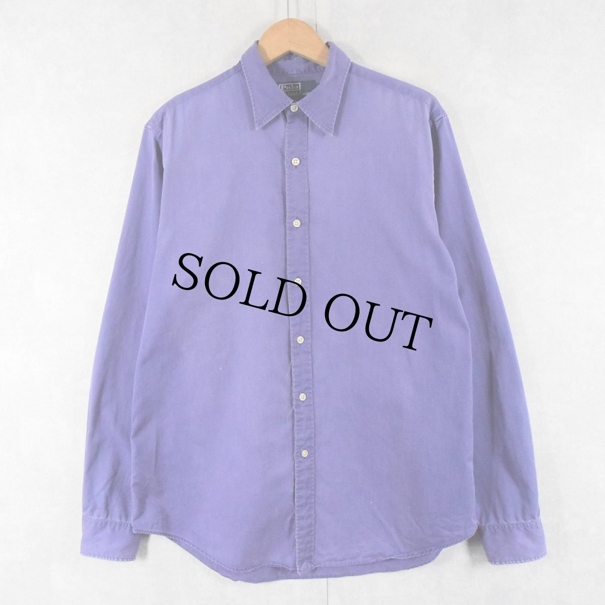 画像1: POLO Ralph Lauren "EMERSON" コットンシャツ M (1)